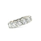 14KT WHITE GOLD 50PT ROUND-CUT DIAMOND ETERNITY BAND 6.00 CTW