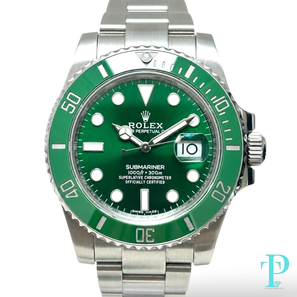 40MM ROLEX SUBMARINER “HULK” Ref. 116610LV