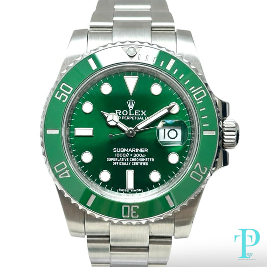 40MM ROLEX SUBMARINER “HULK” Ref. 116610LV