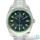 40MM ROLEX MILGAUSS GREEN CRYSTAL / Ref.116400V BLACK DIAL