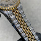 ROLEX DATEJUST 36MM YELLOW TWO-TONE VS-1 BUSTDOWN