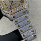 CARTIER SANTOS XL 41MM VVS-1 YELLOW GOLD TWO-TONE 25CTW.