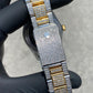 ROLEX DATEJUST 36MM YELLOW TWO-TONE, ROMAN DIAL & DOUBLE ROW BEZEL BUSTDOWN