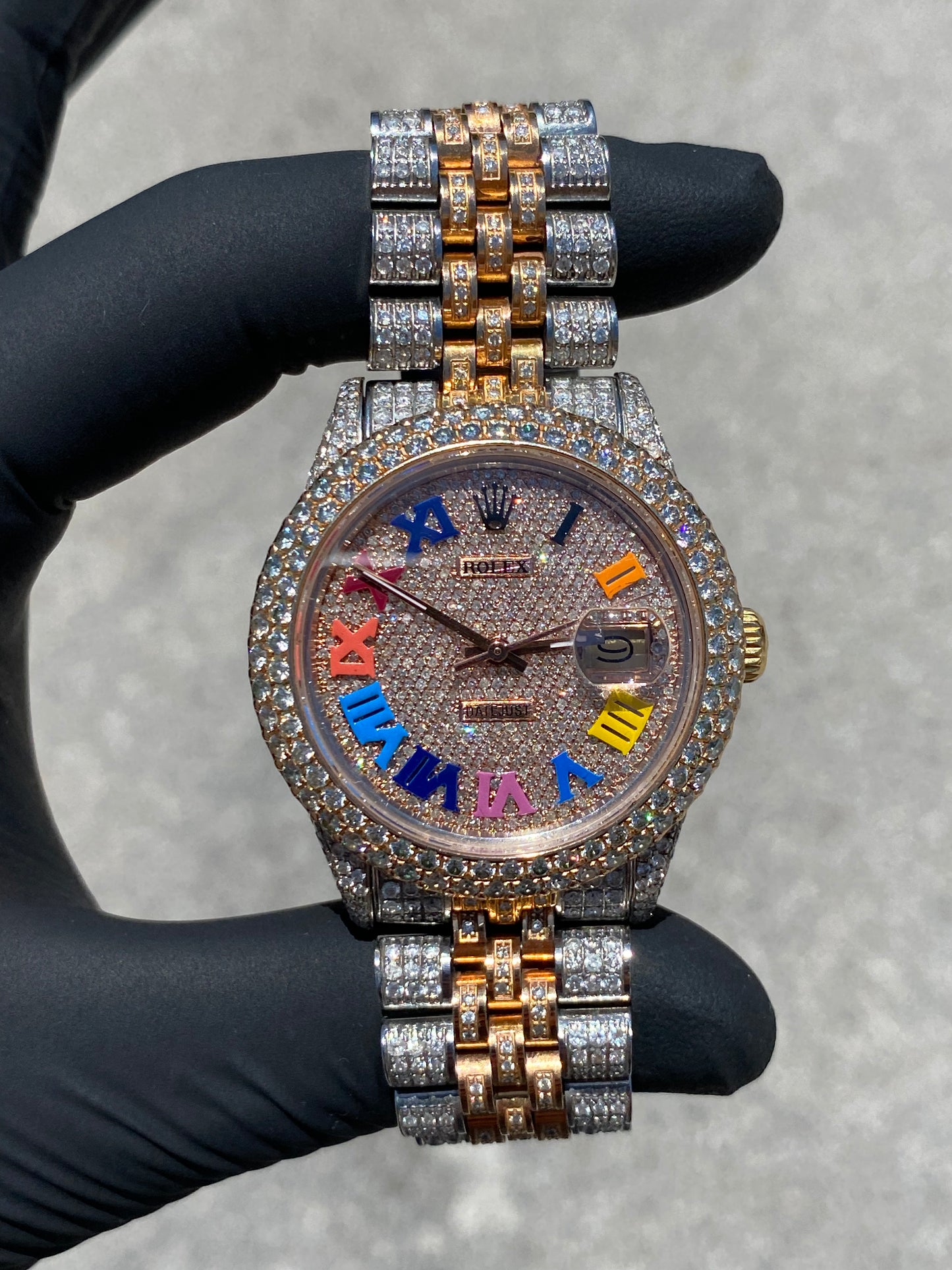ROLEX DATEJUST 36MM “MULTI-COLOR DIAL” BUSTDOWN