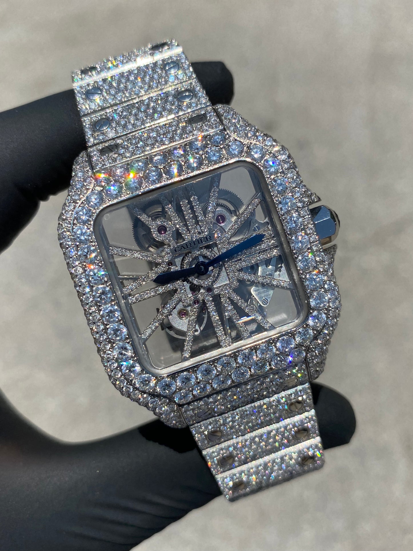 CARTIER SANTOS SKELETON VVS-1