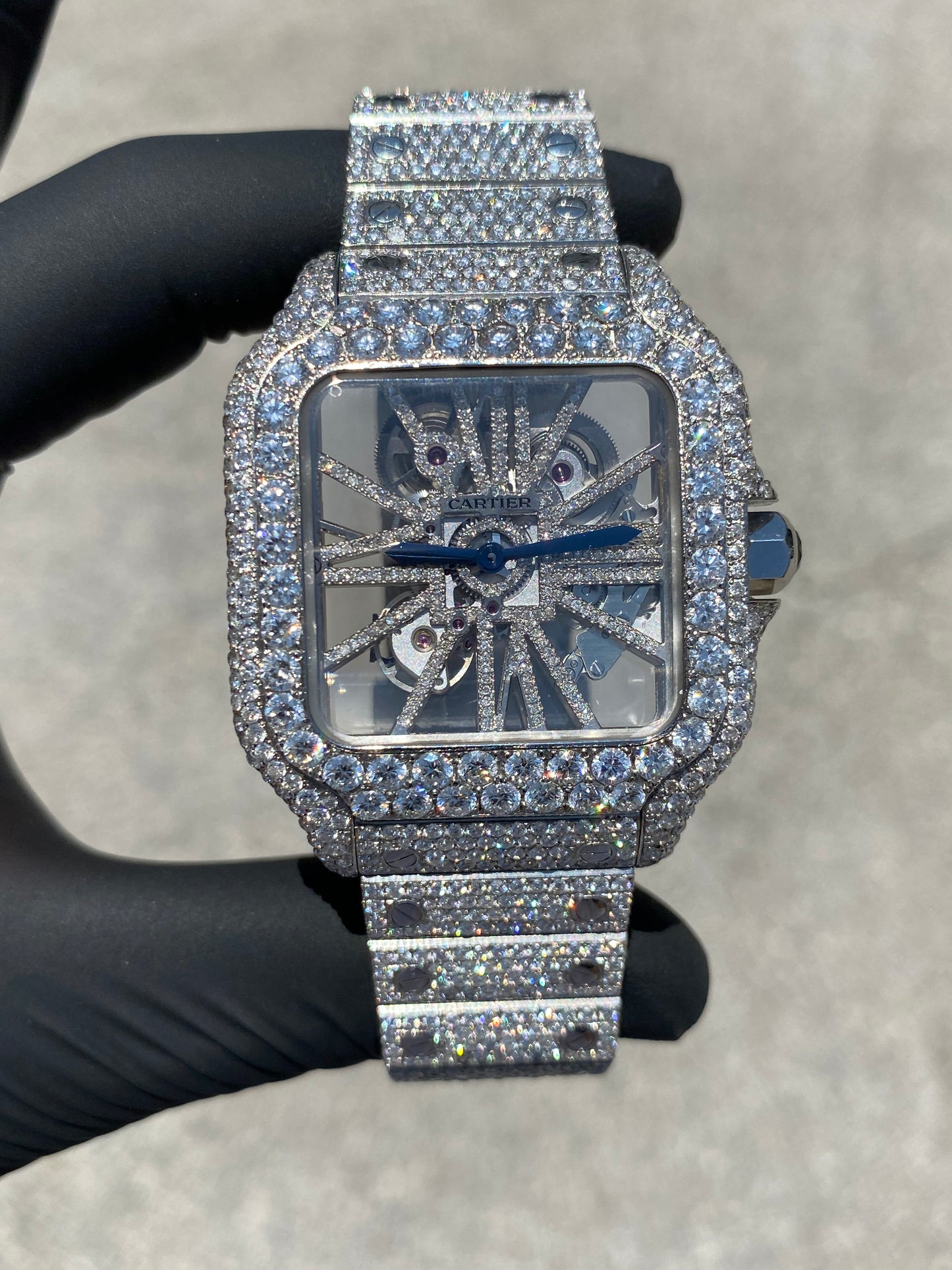 CARTIER SANTOS SKELETON VVS-1