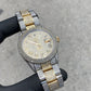 ROLEX DATEJUST 36MM YELLOW TWO-TONE, ROMAN DIAL & DOUBLE ROW BEZEL BUSTDOWN