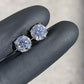SOLID 14KT VVS-1 4.48CTW SOLITAIRE DIAMOND STUDS