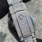 ROLEX DATEJUST 41MM STEEL DIAMOND BUSTDOWN