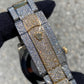 ROLEX SKY-DWELLER 42MM FULL VVS-1 NATURAL DIAMOND "BUSTDOWN" 23CT.